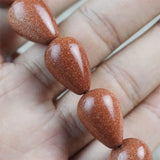 Sands Stone Water Drop Bead Bracelet Men Women Jewelry