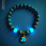 Om Yoga Luminous Pendant Bracelet Jewelry