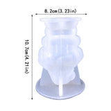 Santa Claus Decor Silicone Mold Epoxy Resin DIY Ornaments Making