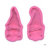 Santa Claus Dwarf Keychain Resin Mold DIY Tool