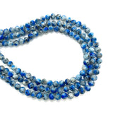 Sapphire Faceted Necklace Beads 6mm Natural Stone Beads DIY Earrings Bracelet