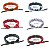 Sasuke Itachi Kakashi 6 Colors Shoelace Rope Bracelets