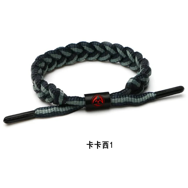 Sasuke Itachi Kakashi 6 Colors Shoelace Rope Bracelets