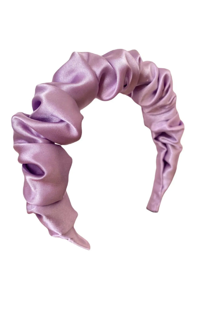Colorful Bright Stylish Satin Headband for Woman Child