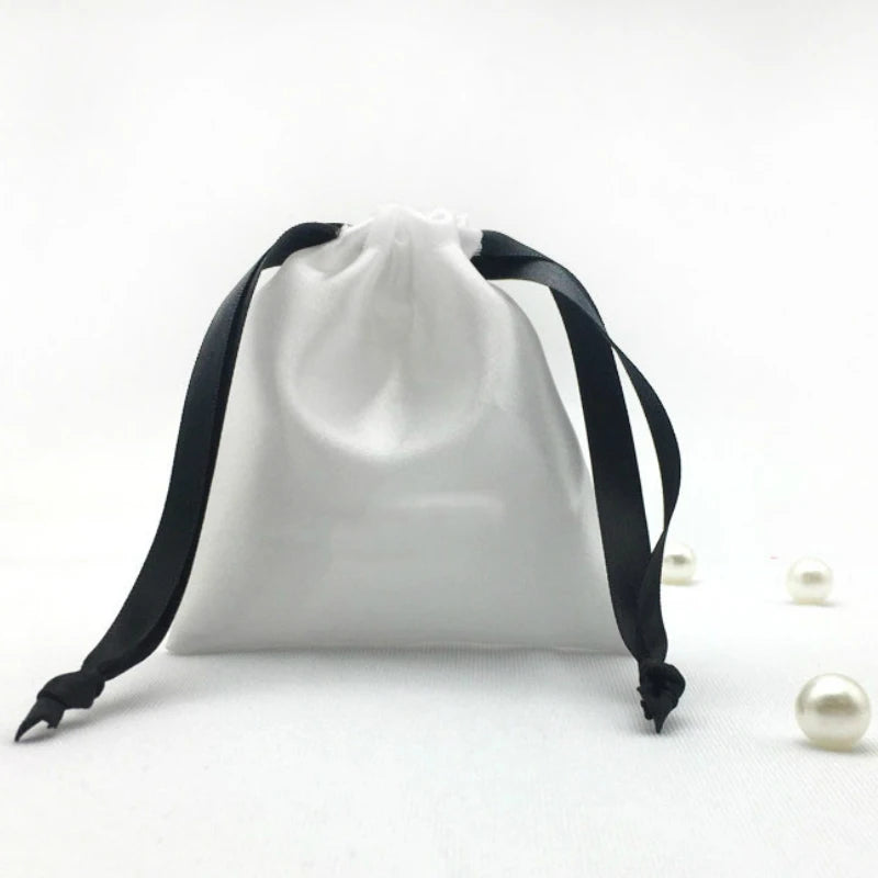 Satin Bag for Jewelry Packaging Drawstring Pouch