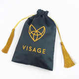 Satin Bag for Hair Jewelry Makeup Gift Wedding Party Storage