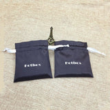 Satin Gift Bag Drawstring Pouch Makeup Cosmetic Party Beaded Silk Bags