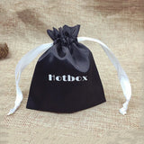 Satin Gift Bag Drawstring Pouch Makeup Cosmetic Party Beaded Silk Bags
