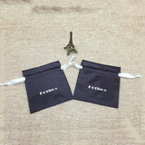 Satin Gift Bag Drawstring Pouch Makeup Cosmetic Party Beaded Silk Bags
