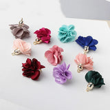 Satin Small Petal Flowers for DIY Crafts