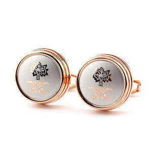 Saudi Tree Cufflinks Men's Suit Accessories