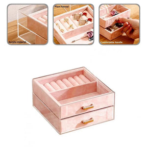 Space-saving Earrings Organizer Jewelry Storage Box