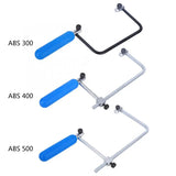 Adjustable Metal U-Shaped DIY Saw Bow with Handle for Cutting Woodworking Model