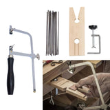Professional Jewelry Making Kit Spiral Saw - Adjustable Cutting Tool with Clamp