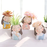 Flower Pot Silicone Resin Mold for Succulent Vase