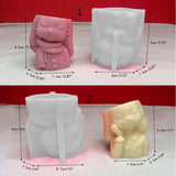 Flower Pot Silicone Resin Mold for Succulent Vase