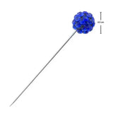 Elegant Silver Scarf Pin for Women
