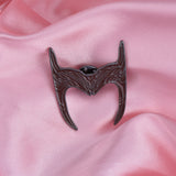 Scarlet Witch Brooch Hero Doctor Movie Strange Wanda Pin Enamel