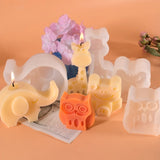 Animal Epoxy Resin Candle Molds for DIY Crafts