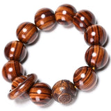Scented Rosewood Bracelet Beads Agarwood Sandalwood Ebony Rosary