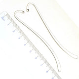 Vintage Silver Jewelry Findings 87mm 20pcs
