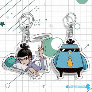 Scissor Seven Keychain Anime Aesthetic Resin Accessories