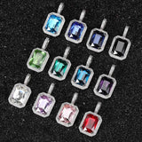 Scooya Gemstone Pendant Hip Hop Necklace