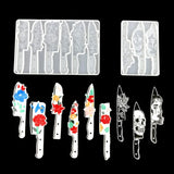 Scary Halloween Decorations Resin Mold for DIY Jewelry Casting