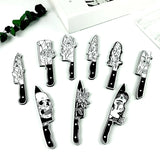 Scary Halloween Decorations Resin Mold for DIY Jewelry Casting