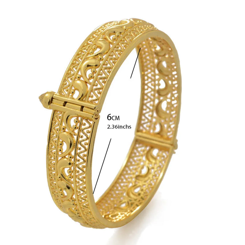Ethiopian Africa Bangles For Women Ethnic Style Habesha Bangle Bracelet