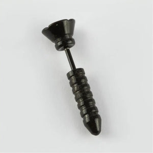 Stainless Steel Screw Piercing Earrings