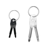 Screwdriver Keychain Multi-Function Tool Cross Keyring Alloy Keychain