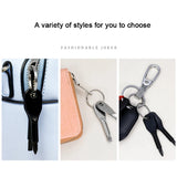 Screwdriver Keychain Multi-Function Tool Cross Keyring Alloy Keychain
