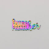 Entrepreneur Charm Stainless Steel Pendant