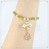 Anime Shen Qingqiu Crystal Bracelet Women Cosplay Chain Bangle