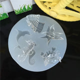 Flounder Shell Starfish Silicone Mold for Resin Crafts