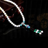 Sea Shell 108 Rosary Bracelets Shell Round Beads Bead Bracelet Natural