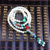 Sea Shell 108 Rosary Bracelets Shell Round Beads Bead Bracelet Natural