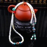 Sea Shell 108 Rosary Bracelets Shell Round Beads Bead Bracelet Natural