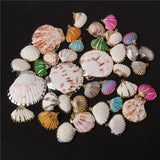 Natural Shell Charms for Jewelry Making