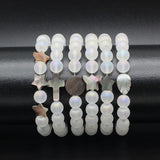 Sea Style Shell Star Charm Bracelet with Crystal Beads