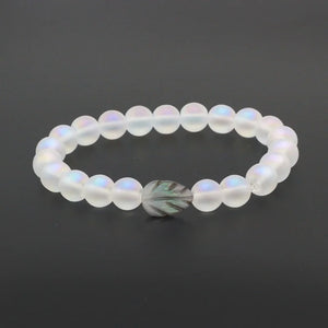 Sea Style Shell Star Charm Bracelet with Crystal Beads