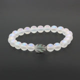 Sea Style Shell Star Charm Bracelet with Crystal Beads