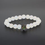 Sea Style Shell Star Charm Bracelet with Crystal Beads