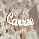 Seafai Initial Name Stud Earrings - Personalized Letter Earrings