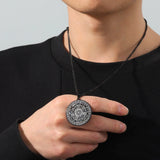 Seal Of Solomon Archangel Necklace Saint Michael Pendant