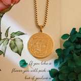 Archangel Seal Pendant Necklace Men Solomon Talisman Amulet Protection