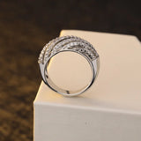 Seanlov Wedding Engagement 2pc Anniversary Promise Bridal Sets Jewelry