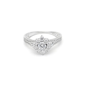 Seanlov Romantic Female Princess CZ Ring Silver Jewelry