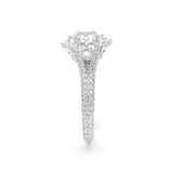 Seanlov Romantic Female Princess CZ Ring Silver Jewelry
